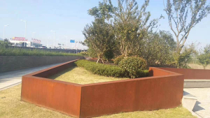 句容耐候钢挡土墙